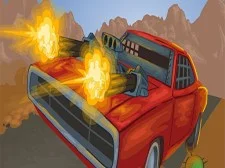 Battle On Road Car Game 2D